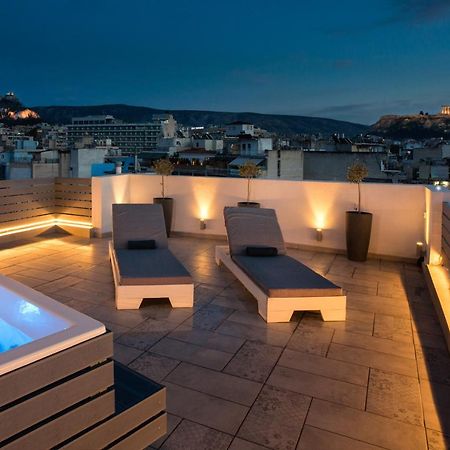 Private Jacuzzi & Acropolis View - The Loft Athene Buitenkant foto