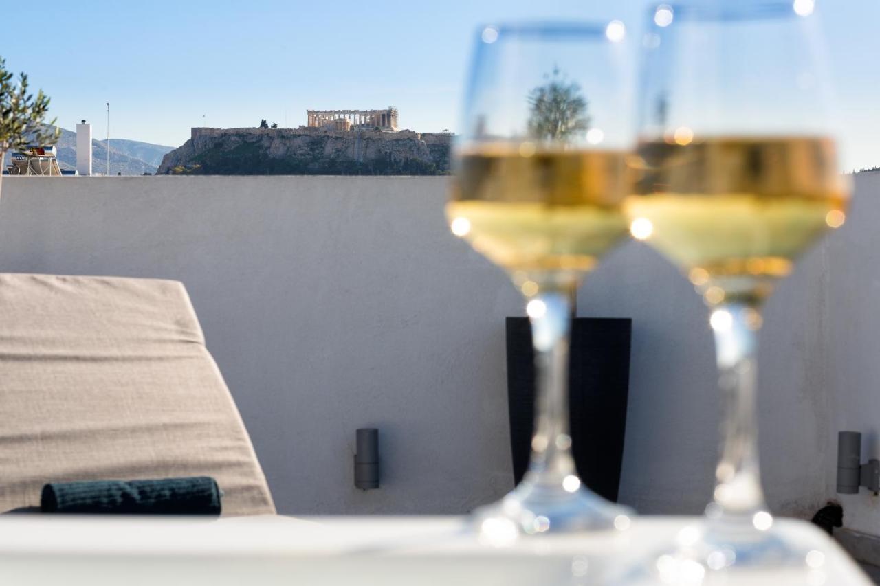 Private Jacuzzi & Acropolis View - The Loft Athene Buitenkant foto