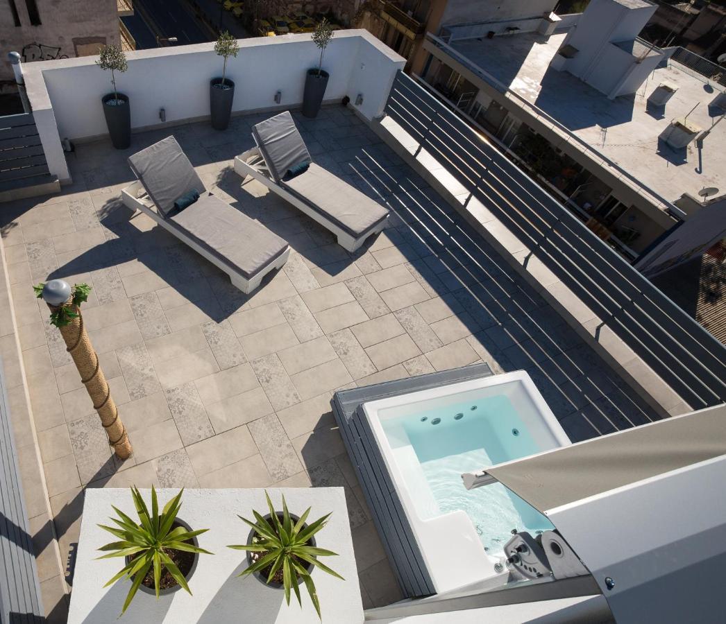 Private Jacuzzi & Acropolis View - The Loft Athene Buitenkant foto