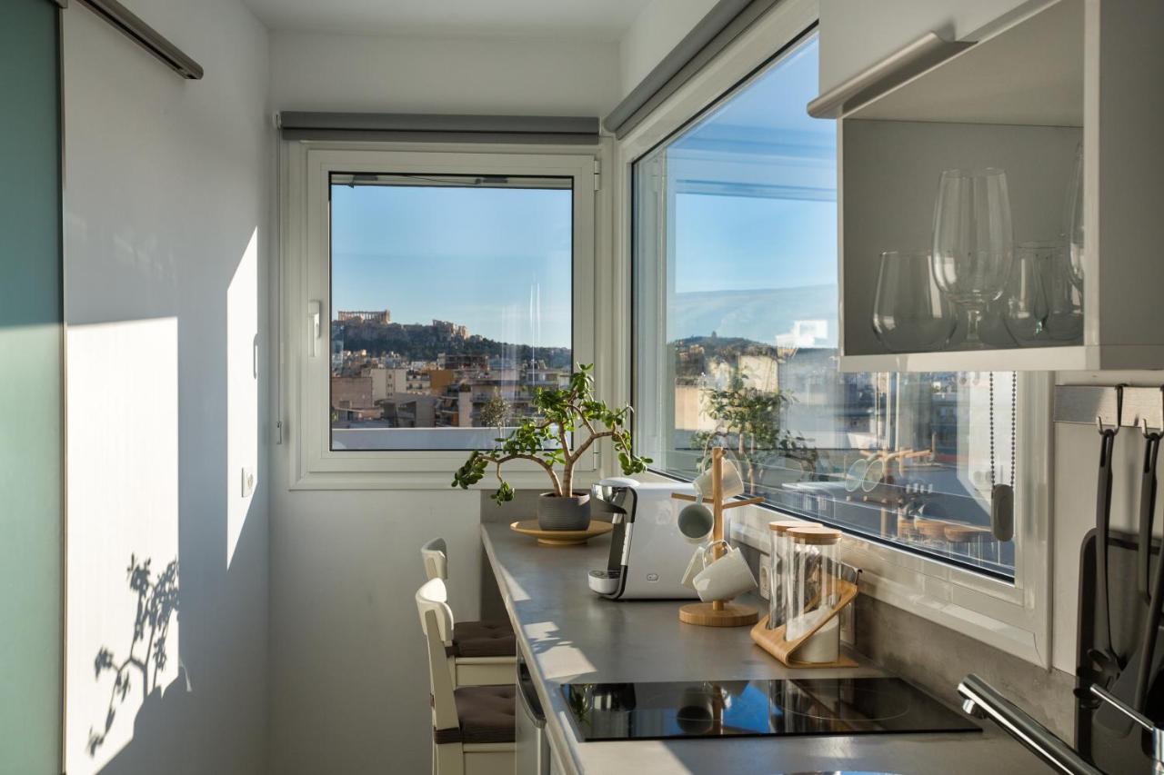 Private Jacuzzi & Acropolis View - The Loft Athene Buitenkant foto