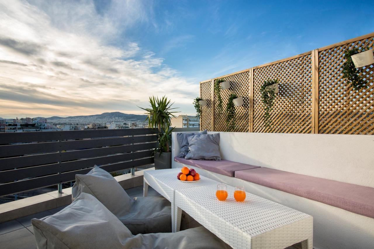 Private Jacuzzi & Acropolis View - The Loft Athene Buitenkant foto